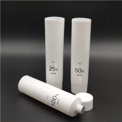 Tiub Kosong Kitar Semula Botol Plastik PCR Kecantikan