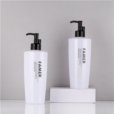 Botol Spray Pendandan Rambut Putih Dengan Percetakan Hitam